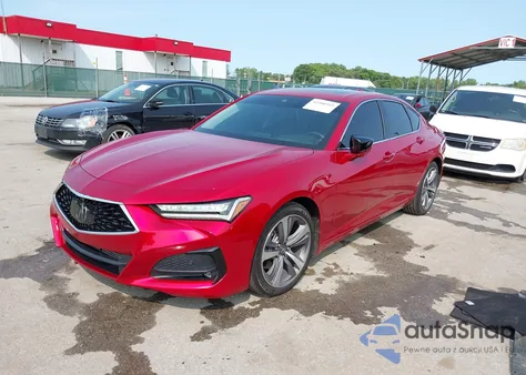 2021 Acura Tlx Advance Package from USA, damaged, VIN 19UUB6F64MA006427